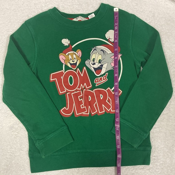 H&am Tom and Jerry Christmas sweatshirt unisex 6/7 - Picture 2 of 10